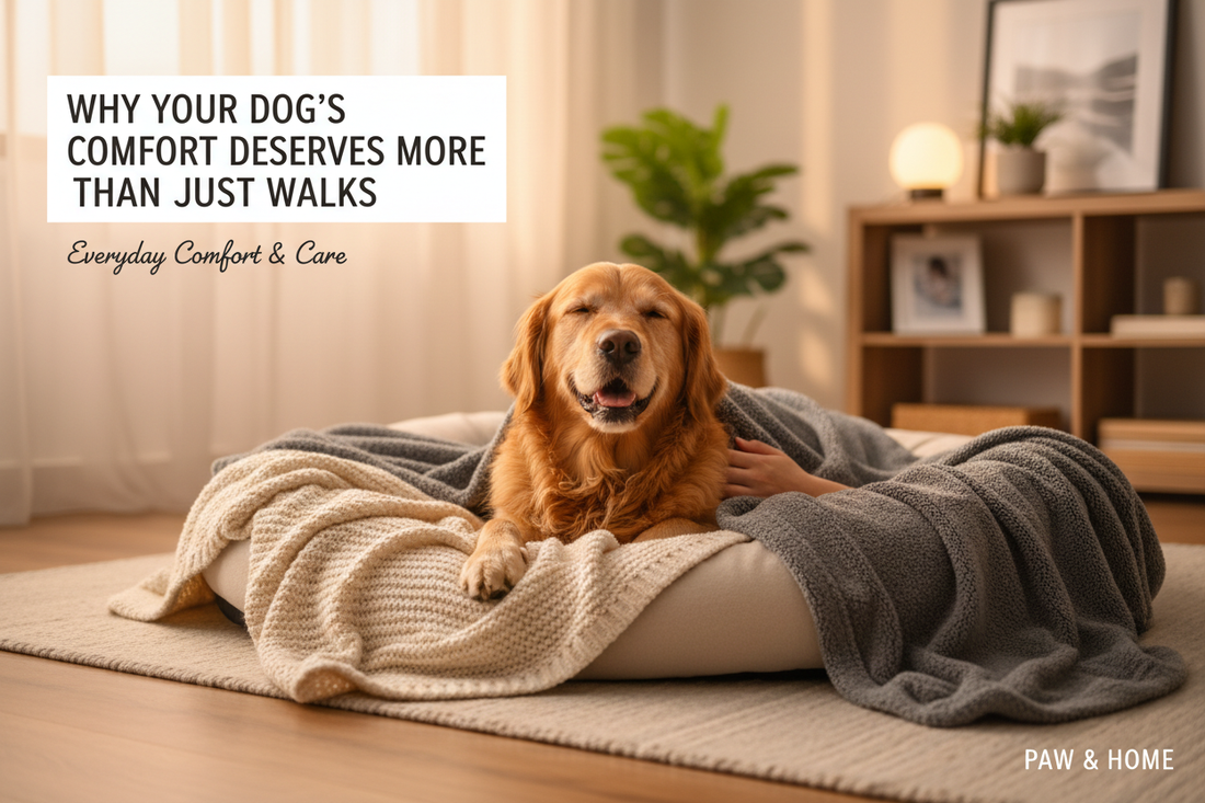 Why Your Dog’s Comfort Deserves More Than Just Walks