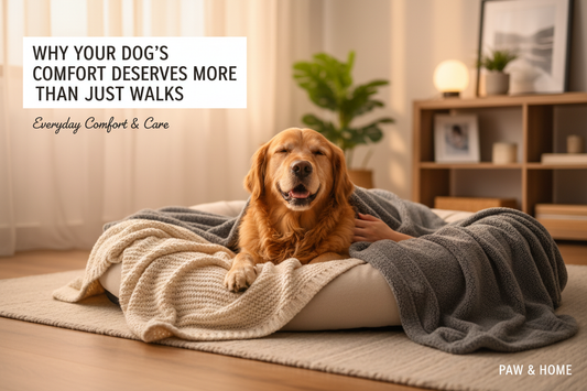 Why Your Dog’s Comfort Deserves More Than Just Walks