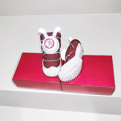 PawShield™ ComfortGrip Fabric Button Boots – 4-Pack