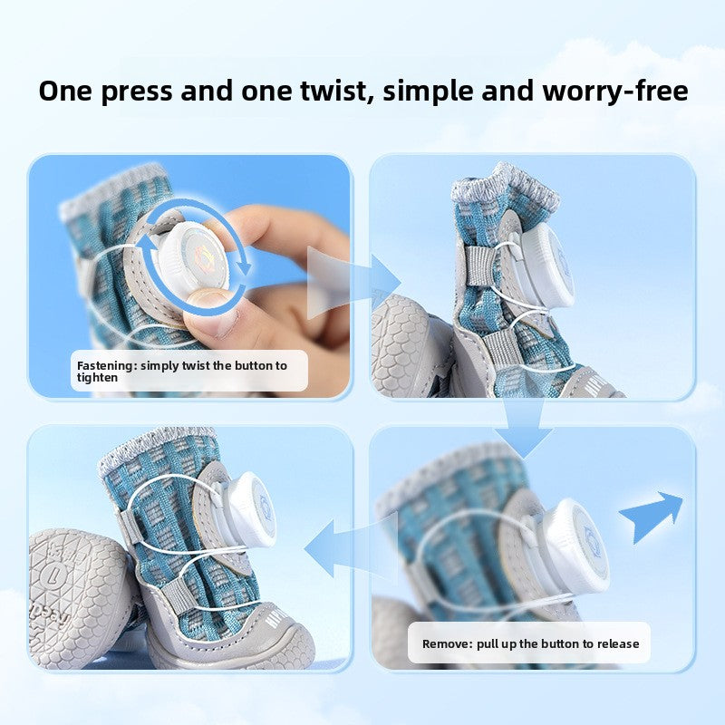 Furvani PawShield™ Pro All-Terrain Dog Boots with SecureLock™ - Azure (New Colors)