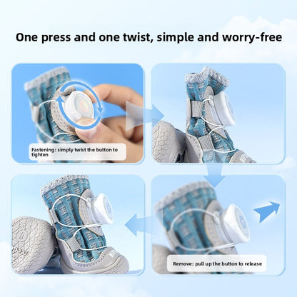 Furvani PawShield™ Pro All-Terrain Dog Boots with SecureLock™ - Azure (New Colors)