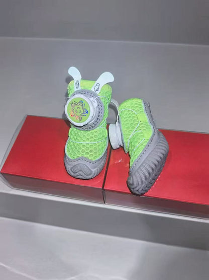 PawShield™ ComfortGrip Fabric Button Boots – 4-Pack