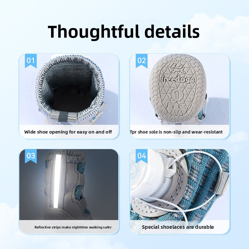 Furvani PawShield™ Pro All-Terrain Dog Boots with SecureLock™ - Azure (New Colors)